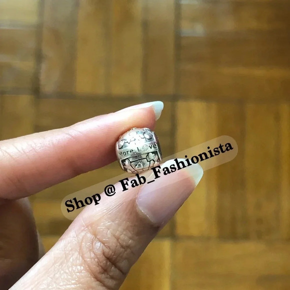 Pandora Limited Edition Diamond Sterling Silver More Love charm - Picture 1 of 9